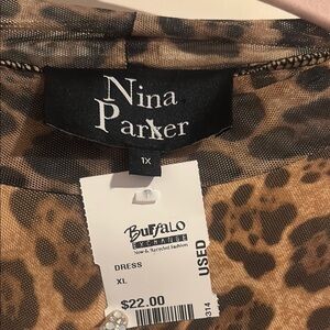 Zara Leopard Print Dress